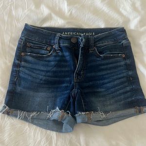 American Eagle midi Jean Shorts